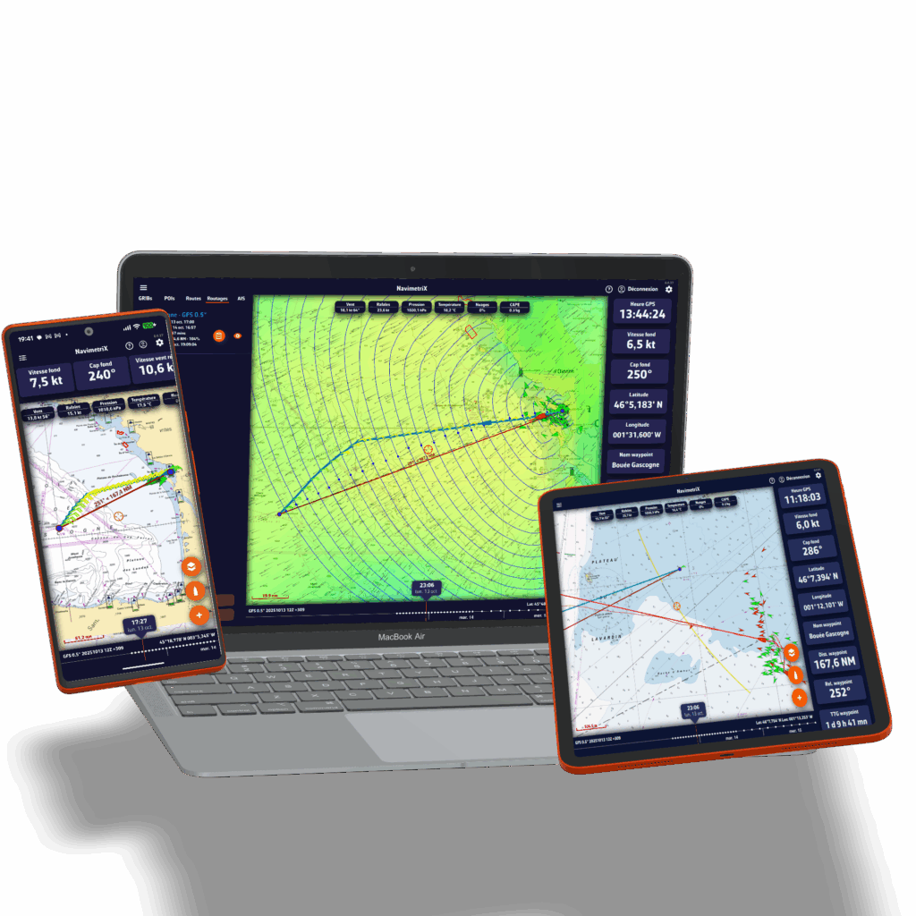 NavimetriX on multiple devices