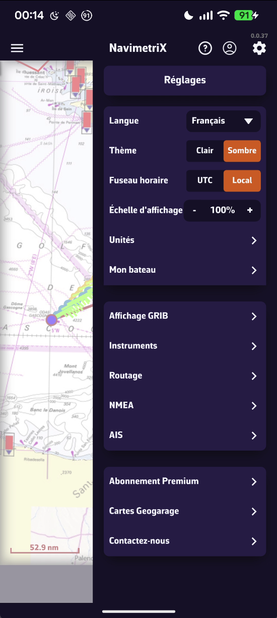 NavimetriX screenshot